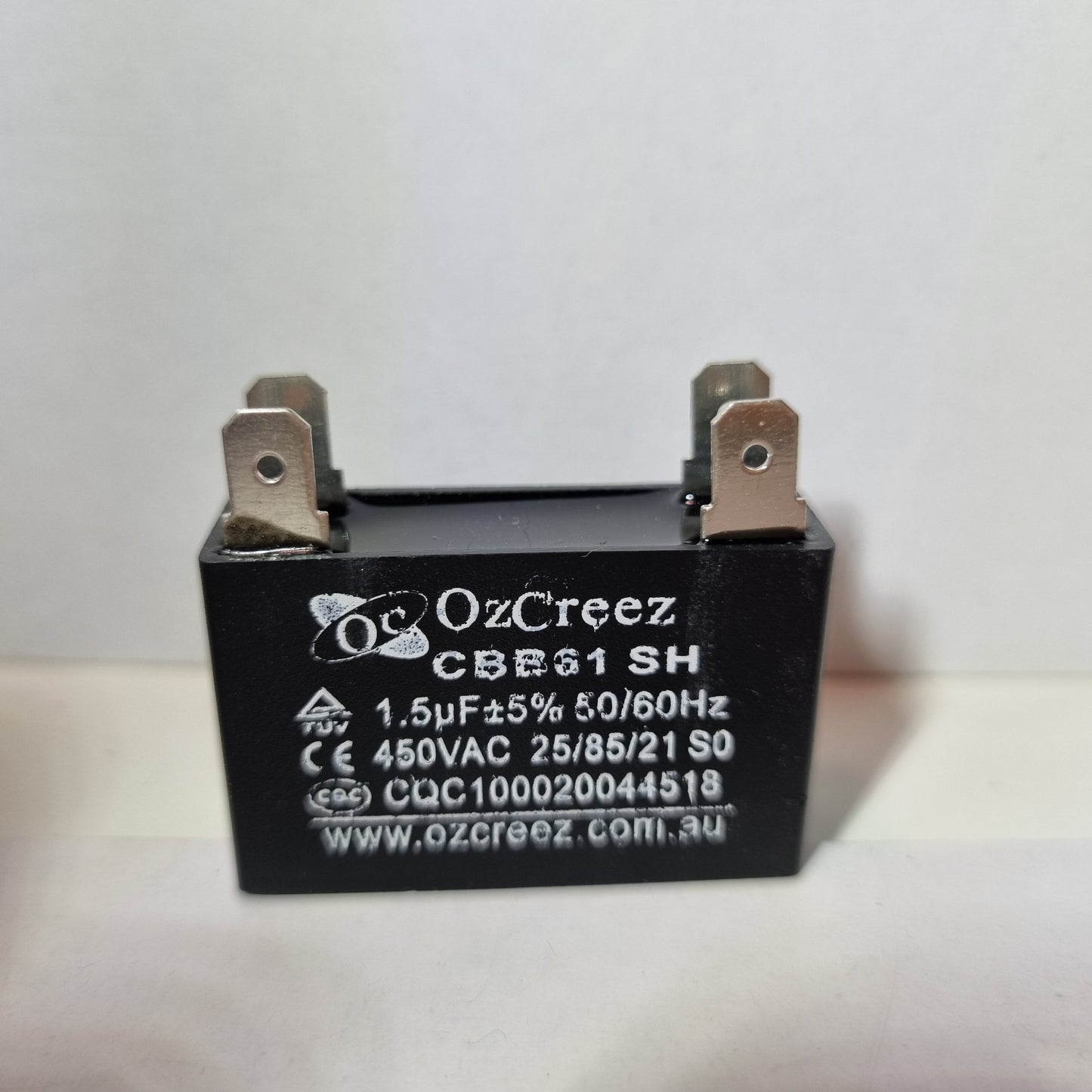 CBB61 4 Pin Fan Starting Capacitor 1uF,1.2uF, 1.5uF, 1.8uF, 2uF, 2.5uF, 3uF, 3.5uF, 4uF, 4.5uF, 5uF Capacitor Appliances Ceiling Fan Starting Capacitor