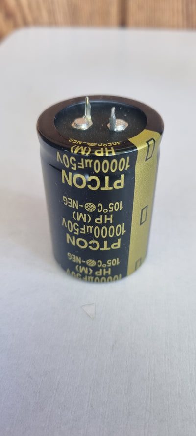 High-Performance 50V 10,000µF Low ESR Electrolytic Capacitor - 30x50mm