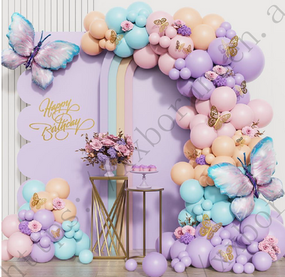 Balloon Garland Kit- Butterfly Theme