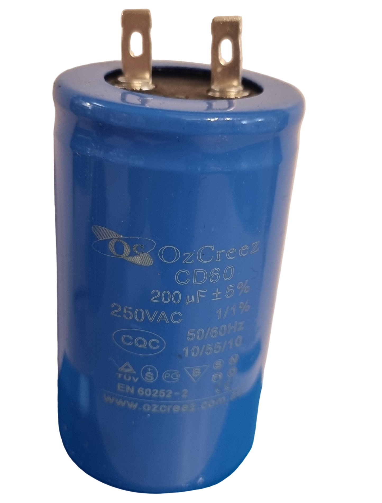 Original Motor Start Run Capacitor CD60 200uf with pin 250V / 450V 50/60Hz Capacitor