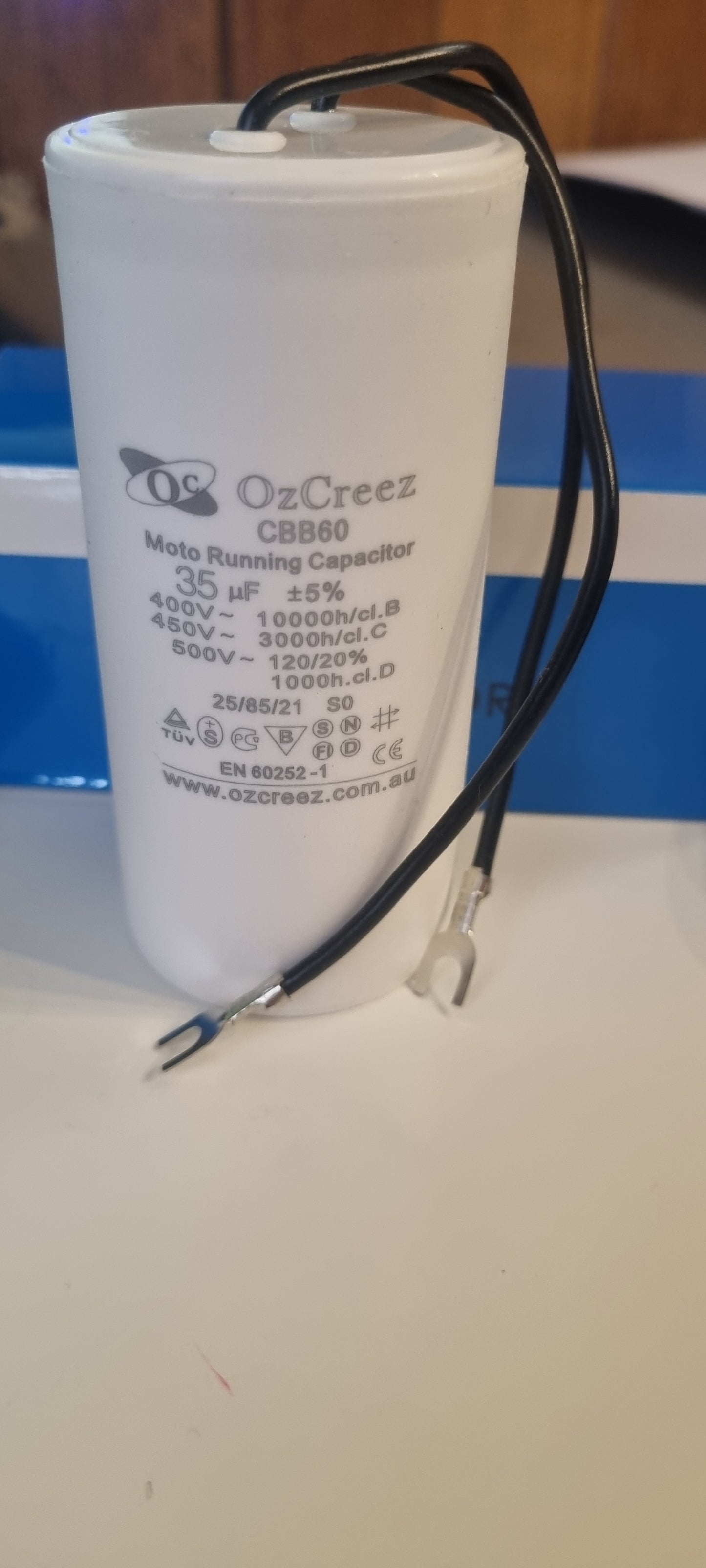 Original CBB60 35uF 450V 50/60Hz Capacitor Motor Start Run Capacitor Washer Pump