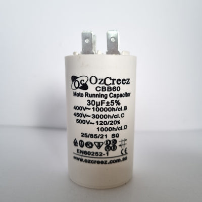 CBB60 30uF 450V 50/60Hz 4 Pin Motor Start Run Capacitor HVAC Washer Dryer Pump Compressor