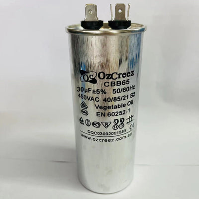 Wholesale 5x Original CBB65 CBB65A-1 450VAC 50/60Hz 30uF Air Conditioner Compressor Motor Run Capacitor