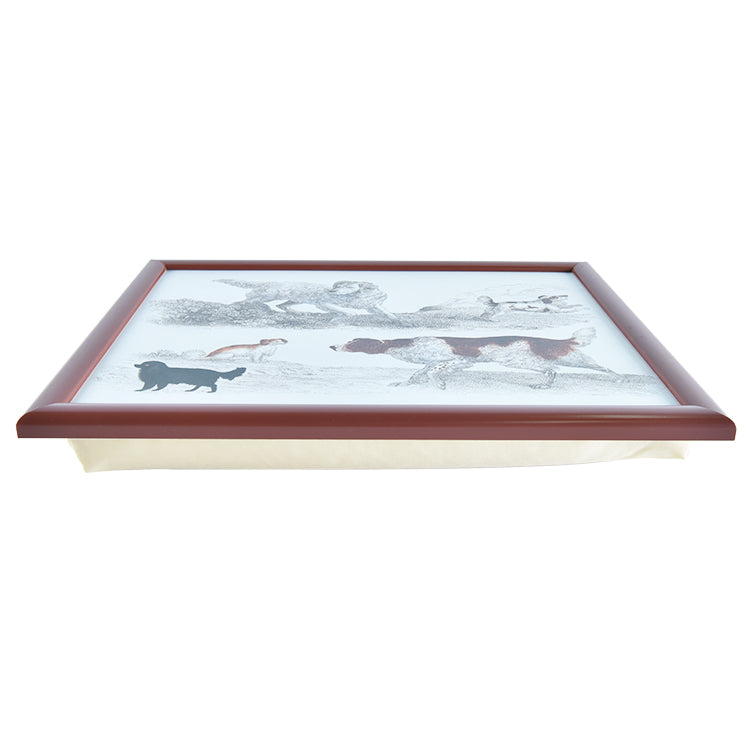Dog Art Bean Bag Lap Tray: The Perfect Gift for Pet Lovers