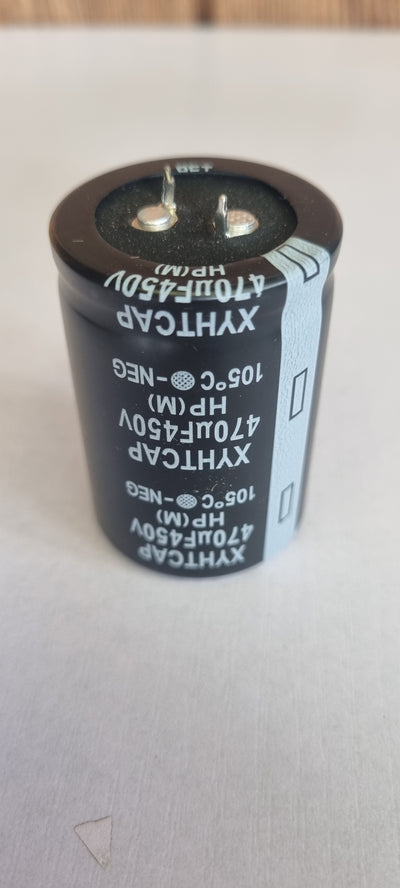 470µF 450V High-Temperature Snap-In Electrolytic Capacitor