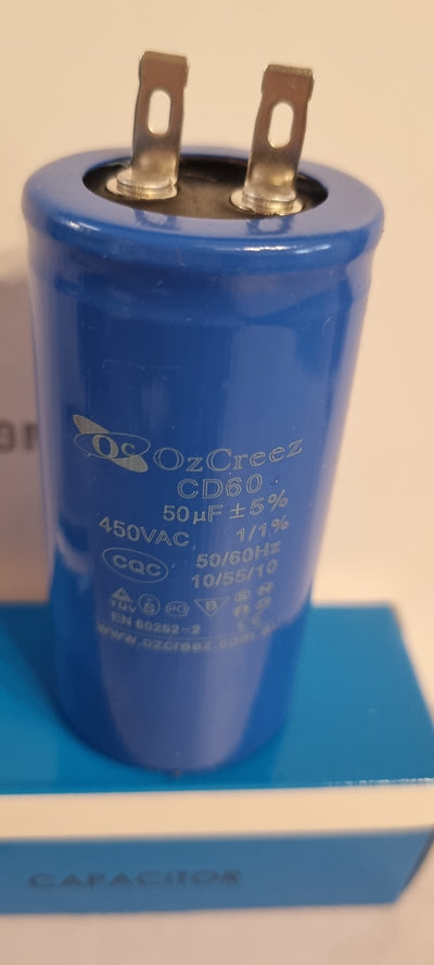 Wholesale 5x Original Motor Start Run Capacitor CD60 50uf with pin 250V / 450V 50/60Hz Capacitor