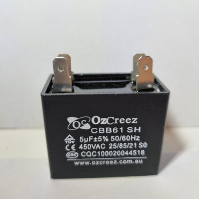 CBB61 5uF 4 Pin Fan Starting Capacitor Appliances Ceiling Fan Starting Capacitor
