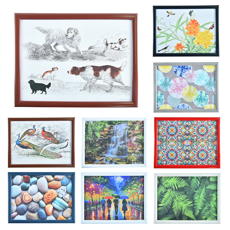 Dog Art Bean Bag Lap Tray: The Perfect Gift for Pet Lovers