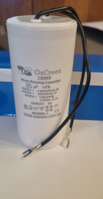 Original CBB60 35uF 450V 50/60Hz Capacitor Motor Start Run Capacitor Washer Pump