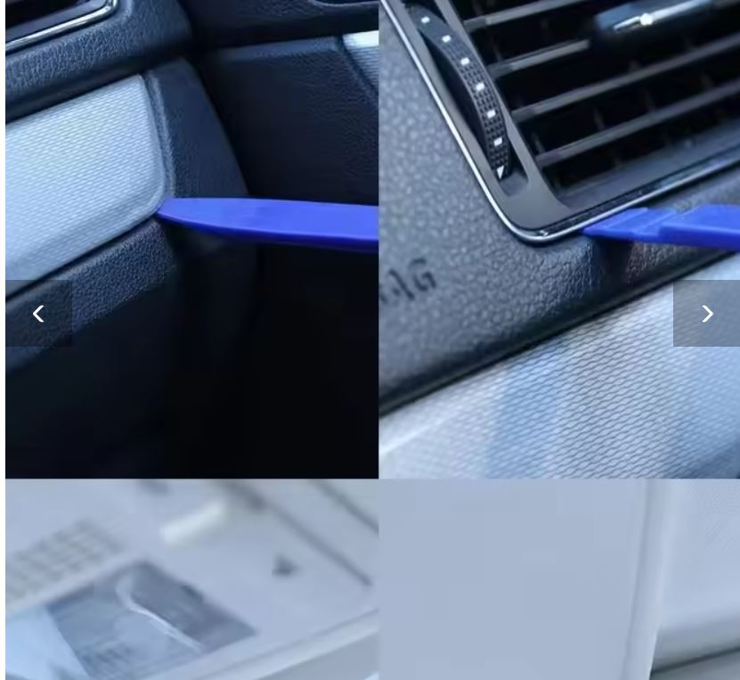 Wholesale 5x sets of 12pcs car panel and window removal tool kit durable, portable, and scratch-free (Blue)
