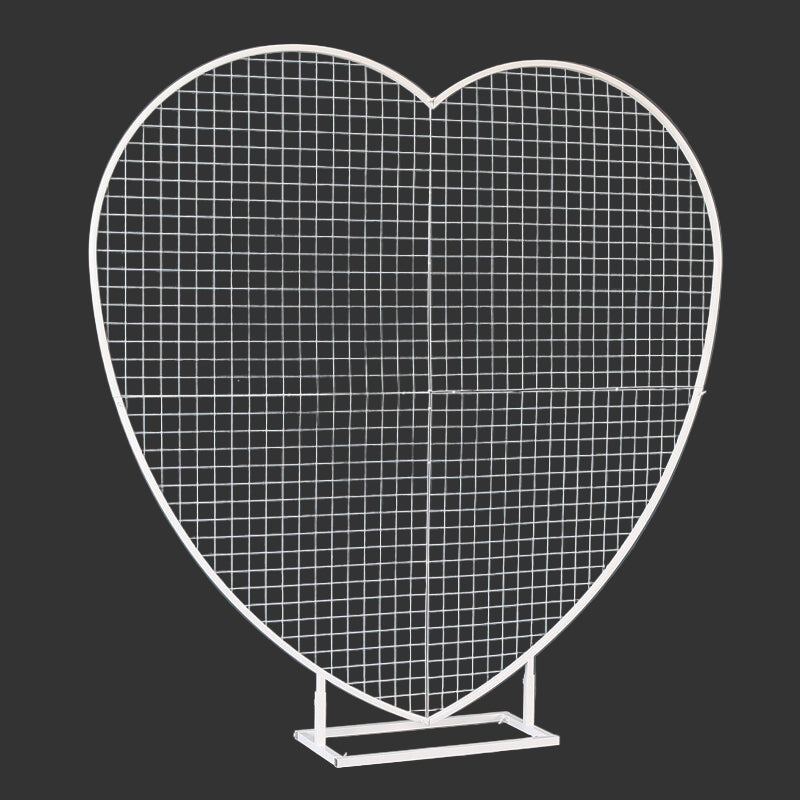 Heart Shape Backdrop stand With Mesh