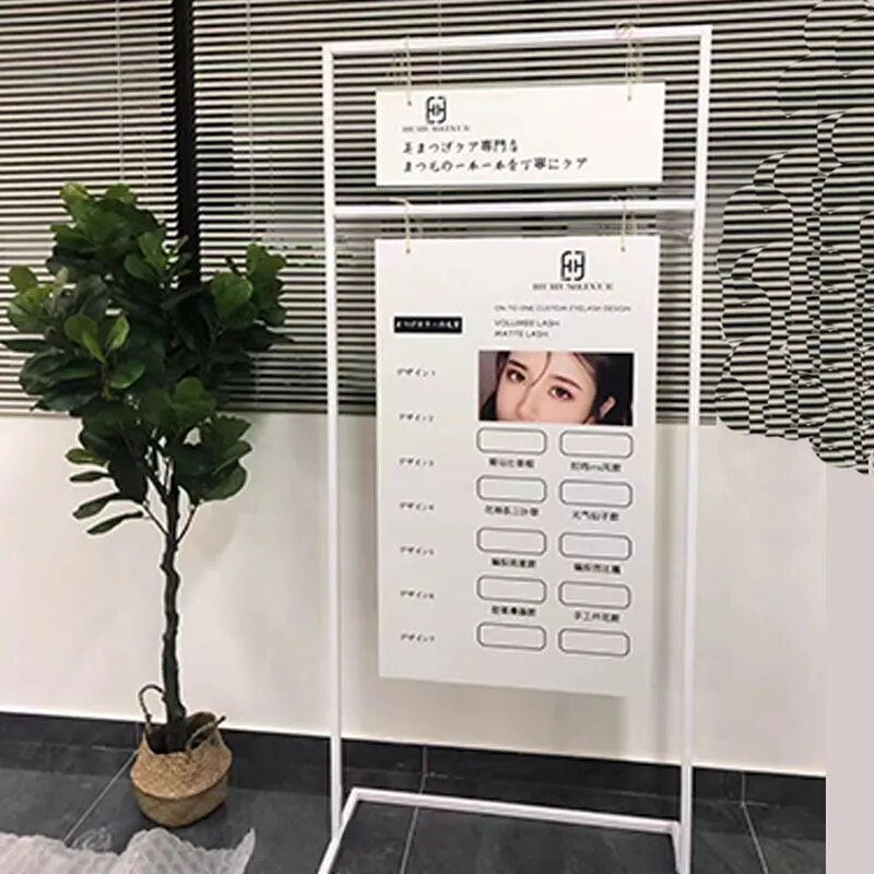 Welcome Board/ easel Backdrop stand