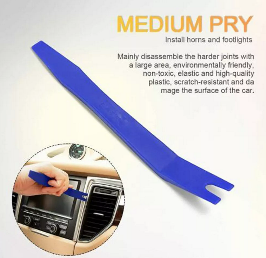 5-Piece Car Panel and Window Removal Tool Kit - Durable, Portable, and Scratch-Free