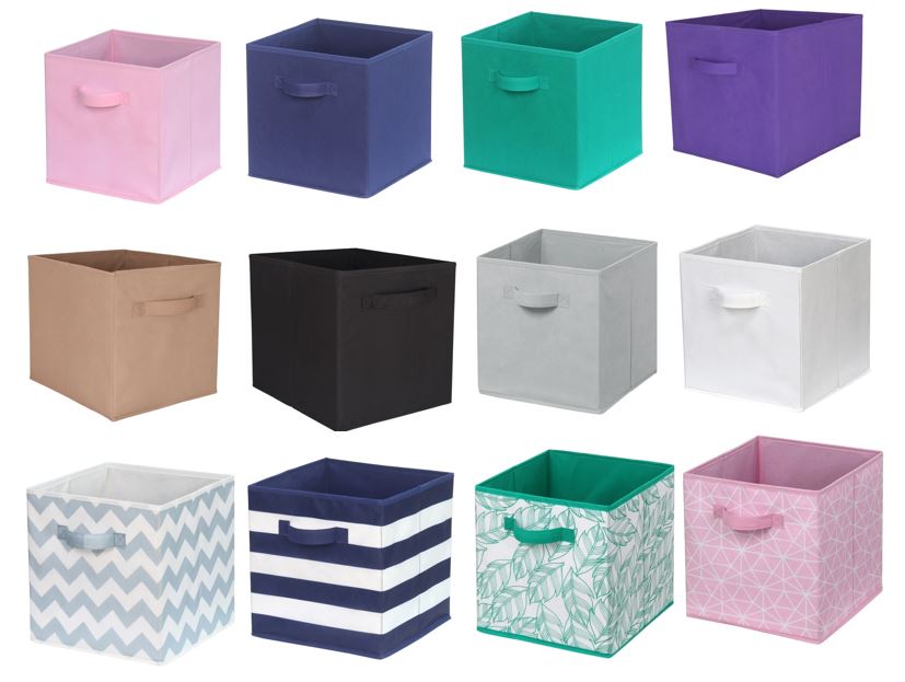 High Quality Foldable Fabric Storage Cubes for Flexi Storage - Multipurpose