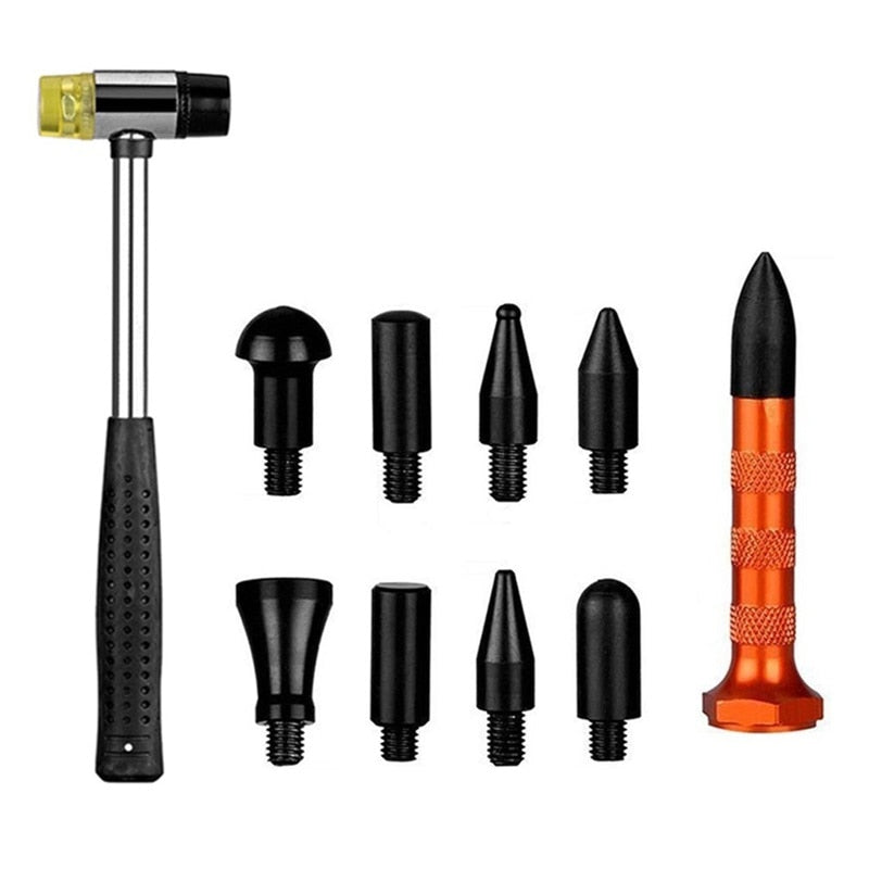 Car Paintless Dent Restore Tools Dent Restore Kit Car Dent Puller With Puller Tabs Removal Kits For Vehicle Car Auto