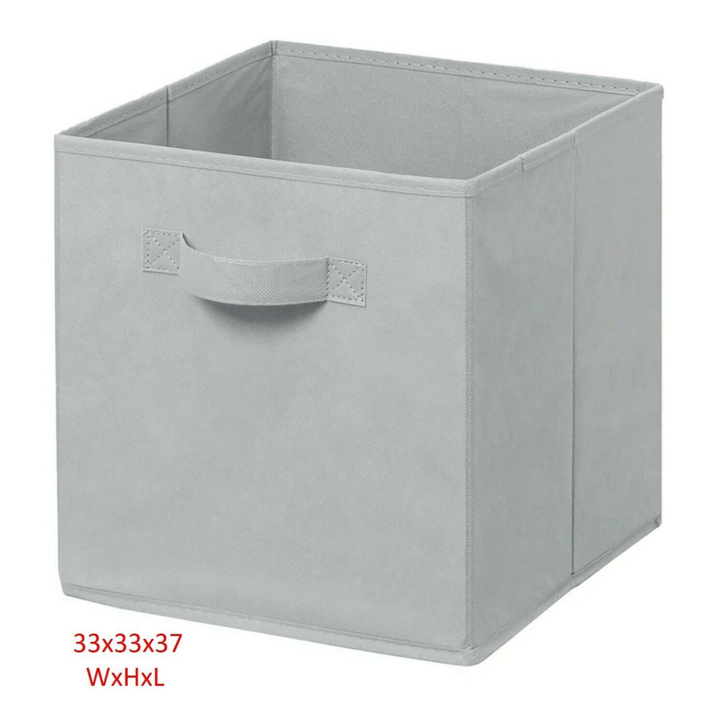 High Quality Fabric Foldable Folding Storage Cube Box for Kids Toy Organiser-AU