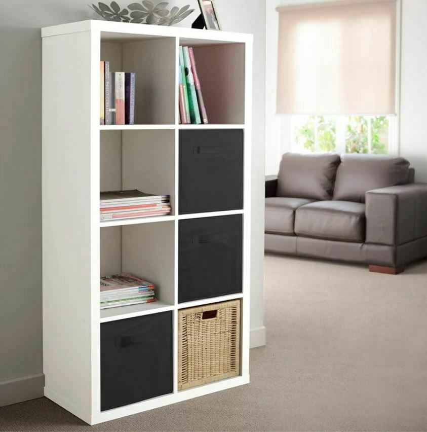 High Quality Fabric Foldable Folding Storage Cube Box for Kids Toy Organiser-AU
