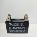 CBB61 4 Pin Fan Starting Capacitor 1uF,1.2uF, 1.5uF, 1.8uF, 2uF, 2.5uF, 3uF, 3.5uF, 4uF, 4.5uF, 5uF Capacitor Appliances Ceiling Fan Starting Capacitor