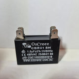 CBB61 4 Pin Fan Starting Capacitor 1uF,1.2uF, 1.5uF, 1.8uF, 2uF, 2.5uF, 3uF, 3.5uF, 4uF, 4.5uF, 5uF Capacitor Appliances Ceiling Fan Starting Capacitor