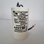 CBB60 450V 50/60Hz 2 Wire Capacitor Motor Start Run Capacitor HVAC Washer Dryer Pump Compressor