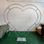 Heart-Shaped Wedding Backdrop Stand – 2m x 2m