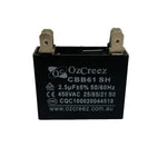 CBB61 2.5uF 450V 4 Pin Capacitor Appliances Ceiling Fan Starting Capacitor