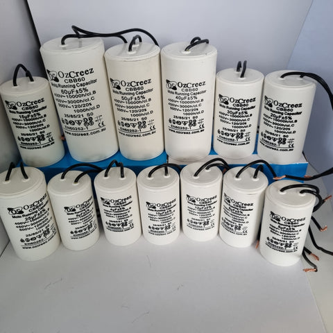 CBB60 450V 50/60Hz 2 Wire Capacitor Motor Start Run Capacitor HVAC Washer Dryer Pump Compressor