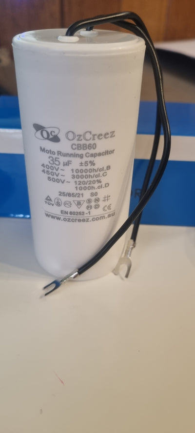 Original CBB60 35uF 450V 50/60Hz Capacitor Motor Start Run Capacitor Washer Pump