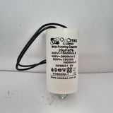 CBB60 450V 50/60Hz 2 Wire Capacitor Motor Start Run Capacitor HVAC Washer Dryer Pump Compressor