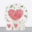 Backdrop and Plinths Cover- Heart