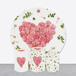 Backdrop and Plinths Cover- Heart