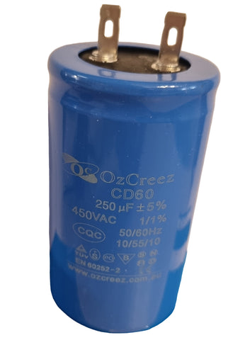 Original Motor Start Run Capacitor CD60 250uf with pin 250V / 450V 50/60Hz Capacitor