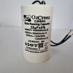 CBB60 450V 50/60Hz 2 Wire Capacitor Motor Start Run Capacitor HVAC Washer Dryer Pump Compressor