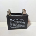 CBB61 4 Pin Fan Starting Capacitor 1uF,1.2uF, 1.5uF, 1.8uF, 2uF, 2.5uF, 3uF, 3.5uF, 4uF, 4.5uF, 5uF Capacitor Appliances Ceiling Fan Starting Capacitor