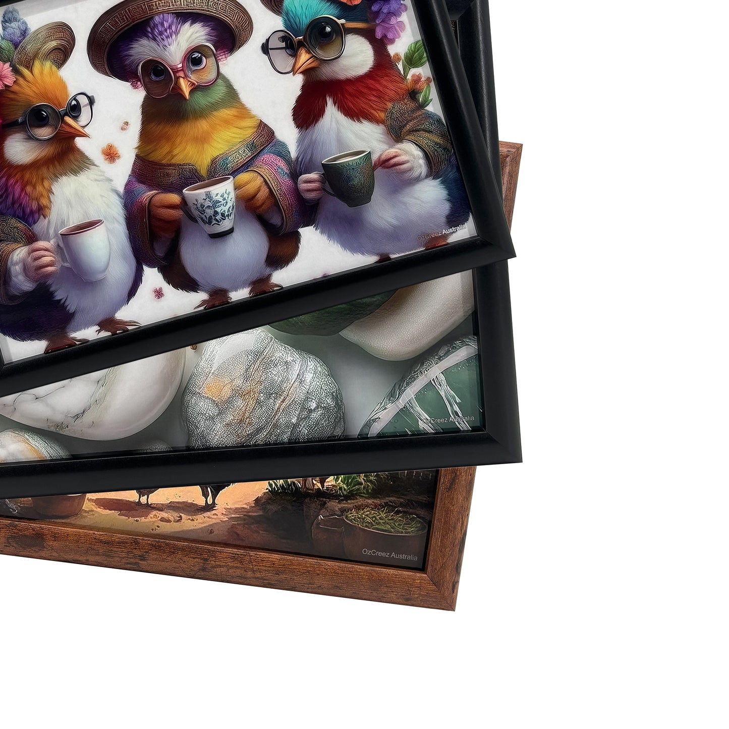 Bean Bag Lap Tray Table TV Dinner Stable Table Breakfast Serving Tray Laptray Design, Ideal Gift, Design # festivo Feathered