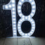Giant LED Birthday Numbers – 0, 1, 2, 3, 4, 8 – Melbourne (Local Pickup Only)