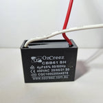 CBB61 0.6uF, 0.75uF, 1uF, 1.2uf, 1.5uF, 1.8uF, 2uF, 2.5uF, 3uF, 3.5uF, 4uF, 4.5uf, 6uF, 8uF, 10uF, 12uF, 15uF, 20uF 450V Capacitor Appliances Ceiling Fan Starting Capacitor - AU