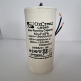 CBB60 450V 50/60Hz 2 Wire Capacitor Motor Start Run Capacitor HVAC Washer Dryer Pump Compressor