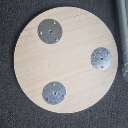 3Pcs Foldable Wooden Plinths / cake stand / cke table