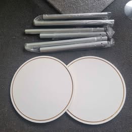 3Pcs Foldable Wooden Plinths / cake stand / cke table