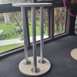 3Pcs Foldable Wooden Plinths / cake stand / cke table