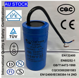 75uF 250VAC / 450VAC CD60 AC Motor Capacitor Starting Run Capacitor - AU Stock
