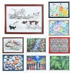 Dog Art Bean Bag Lap Tray: The Perfect Gift for Pet Lovers