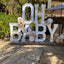 Large Metal LED Letters – “OH BABY” – Local Pickup Only