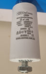 CBB60 8uF 450V 50/60Hz 4 Pin With Thread Motor Start Run Capacitor HVAC Washer Dryer Pump Compressor