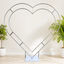 Heart-Shaped Wedding Backdrop Stand – 2m x 2m