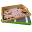 100% Bamboo Lap Tray with Cushion: Dinner / Breakfast Tray, Stable Table, Serving Tray Laptray, Gift, Design # Citrus Blossom