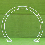 Double rod Round Arch Shape Backdrop stand