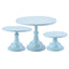 3 Pcs Cake Stand- Light Blue