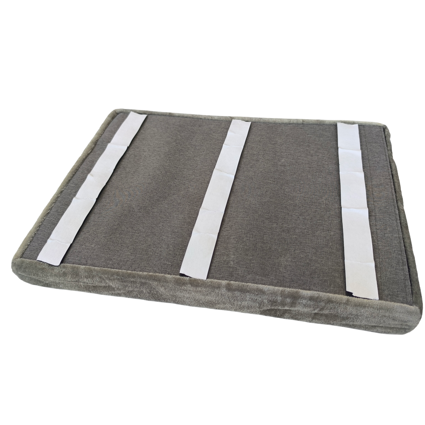 100% Bamboo Lap Tray with Cushion: Dinner / Breakfast Tray, Stable Table, Serving Tray Laptray, Gift, Design # Heart Stone